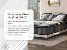 Load image into Gallery viewer, Lechepus 14 Inch Plush Hybrid Mattress Bed in a Box, 5 Layer Memory Foam with Pocket Springs for Supportive & Pressure Relief with Soft Fabric,100 Nights Trial CertiPUR-US Certified