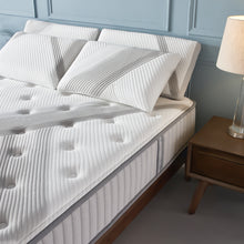 Load image into Gallery viewer, Lechepus 10 Inch Premium Hybrid Foam Mattress Bed in a Box ,Pocket Innersprings with Memory Foam for Motion Isolation ,Breathable Soft Fabric Cover Mattress Medium Firm,10-Years Support