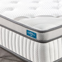 Load image into Gallery viewer, Lechepus 14 Inch Hybrid Memory Foam Mattress with Individual Pocket Spring Bed in a Box,Plush Breathable Comfortable Mattress for Cool Sleep & Back Pain Relief,CertiPUR-US Certified